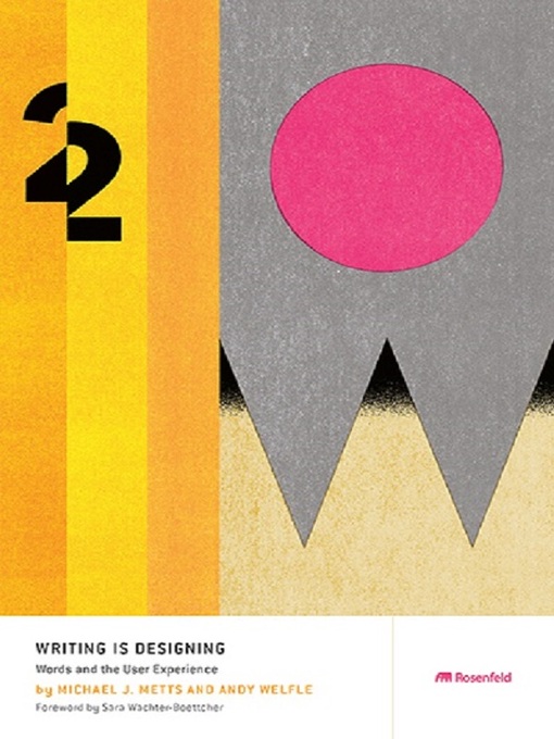 Title details for Writing Is Designing by Michael J. Metts - Available